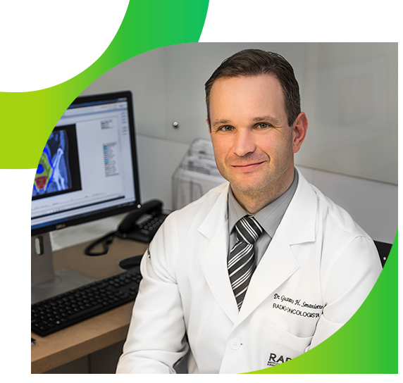 Dr. Gustavo Henrique Smaniotto, médico radioterapeuta do Instituto Radion